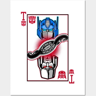 TRANSFORMERS - playing card Posters and Art